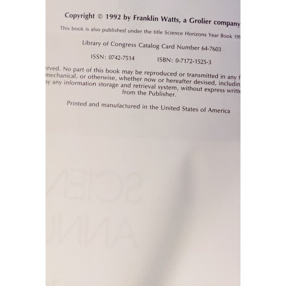 Funk & Wagnalls Science Yearbook 1991-1993-1994/ 3 Books - Picture 14 of 16